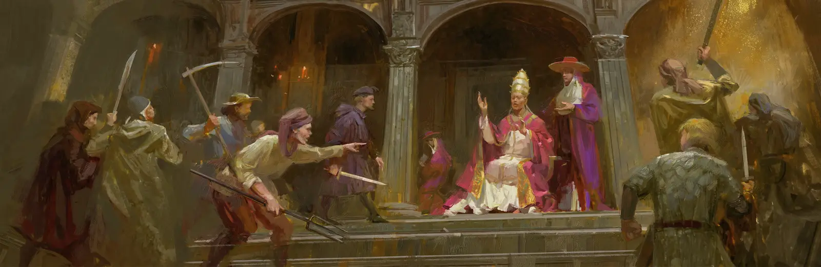 The Great Schism: Crusader Kings III artwork