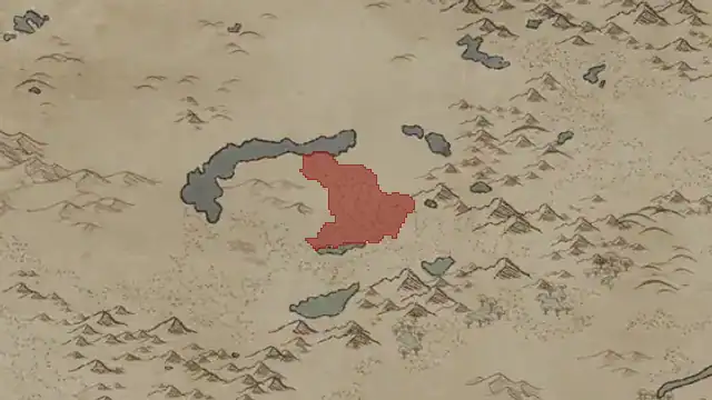 Arslan Chigil on the game's map