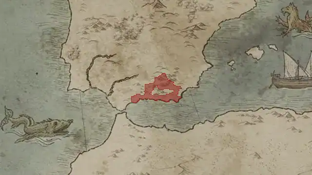 Badis Zirid's realm on 1066.9.15 — Granada, 3 counties