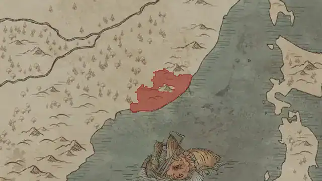 Baohuoli Yulou on the game's map