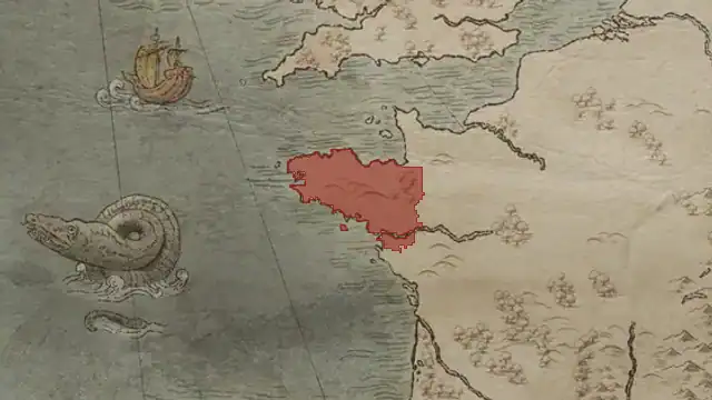 Where the Breton culture is on 1066.9.15, 6 counties