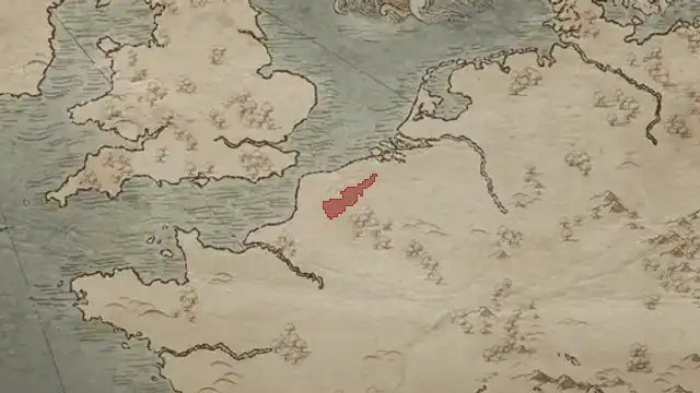 Berengar Unruoching's realm on 867.1.1 — Lille, 1 county