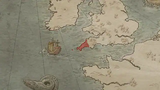 Cadoc Cerneu's realm on 1066.9.15 — Cornwall, 1 county