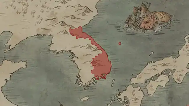 Do-seon Kim on the game's map
