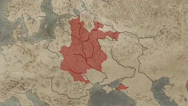 Where the Russian culture is on 1066.9.15, 64 counties