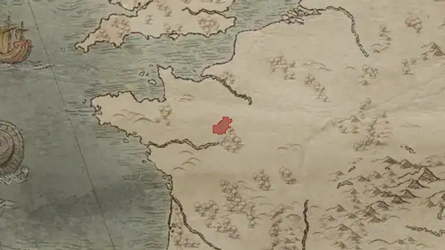 Guy Bachaumont on the game's map