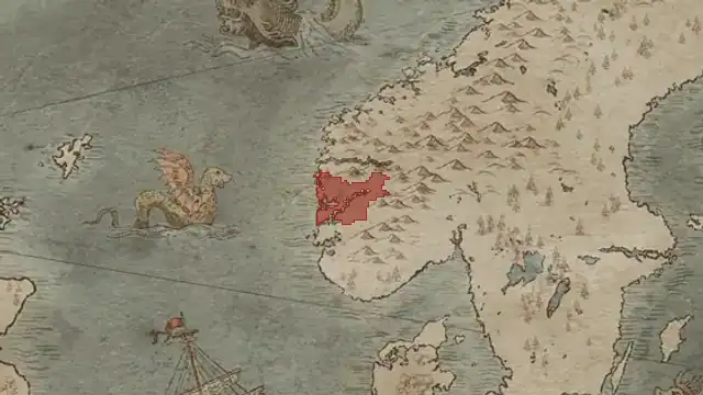 Gyda Horðalandi on the game's map