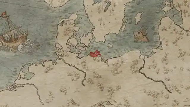 Jaromar Wizlawid on the game's map