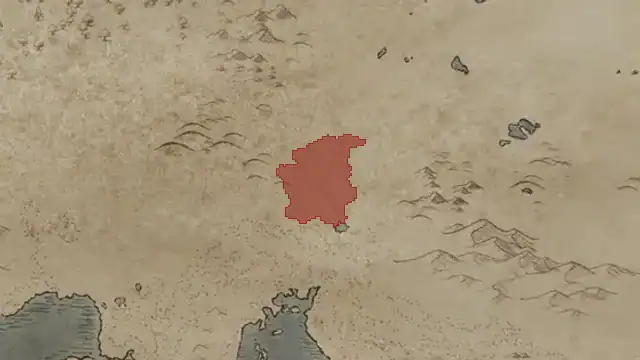 Kotyan Astan on the game's map