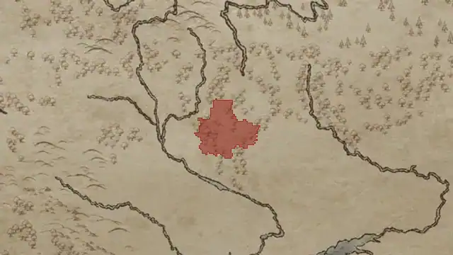 Kreslav Seversky on the game's map