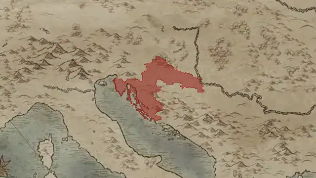 Where the Croatian culture is on 1066.9.15, 11 counties