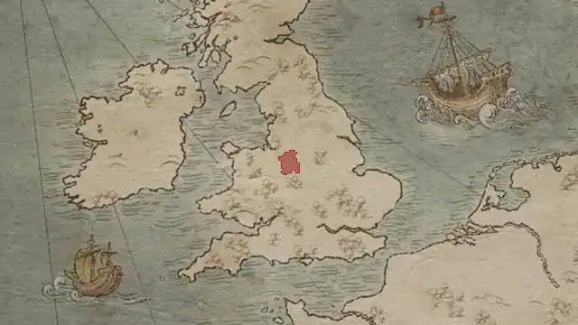 Margaret Wessex on the game's map