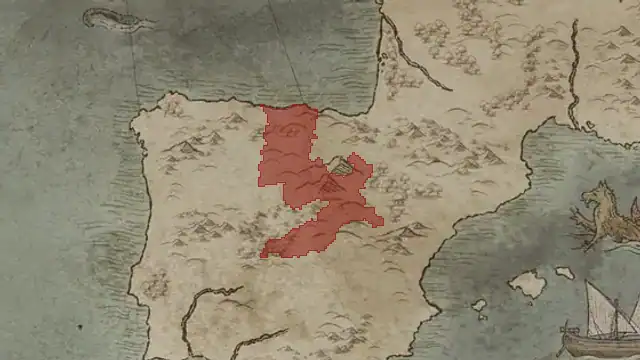 Pedro Vivar on the game's map