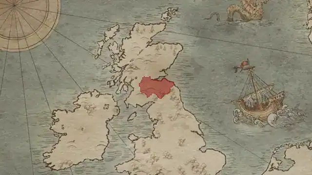 Where the Scots culture is on 1066.9.15, 5 counties