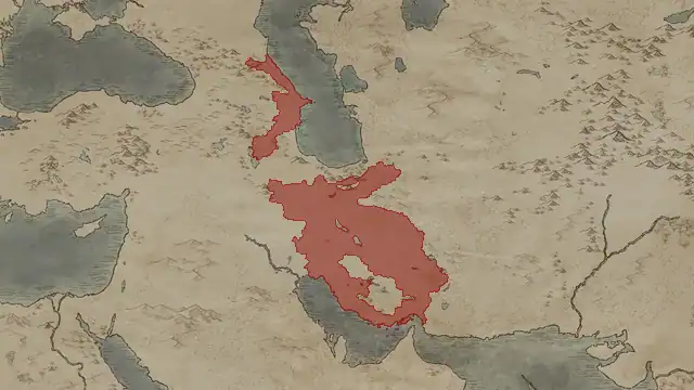Shahrbanu Sassanid on the game's map