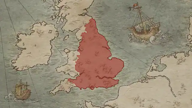 Where the Anglo-Saxon culture is on 1066.9.15, 38 counties