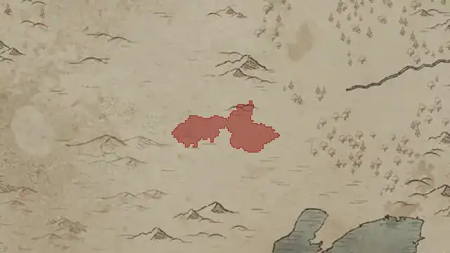 Tieli Yelü on the game's map