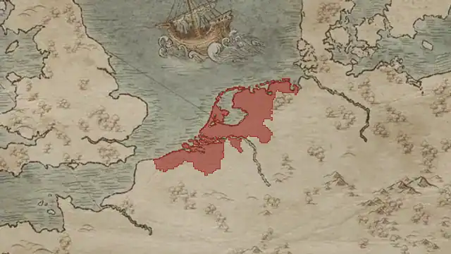 Turfida on the game's map