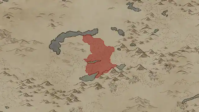Uzluk Chigil on the game's map