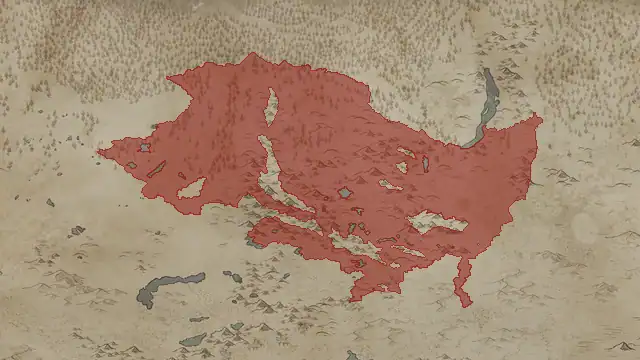 Uzur Are on the game's map