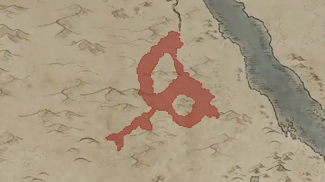 Zakharias Azim on the game's map
