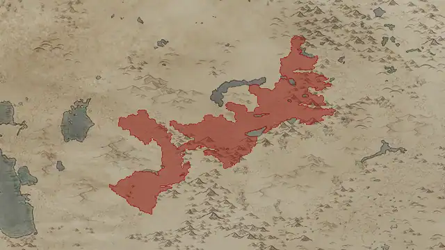 Zhílugu Yelü on the game's map