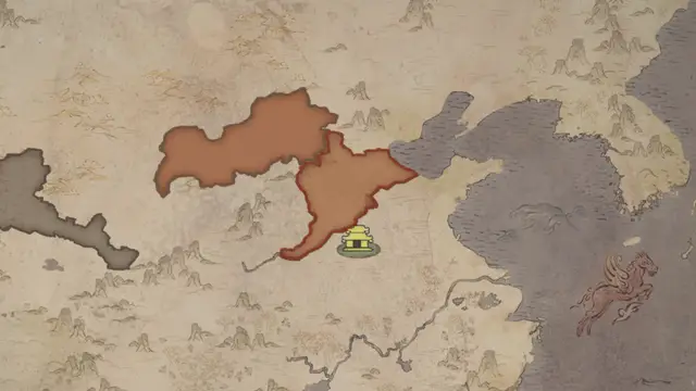 Commandant Hé Quánhào's realm on the start's map