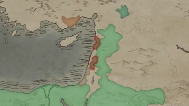 Duke Raimon's realm on the start's map