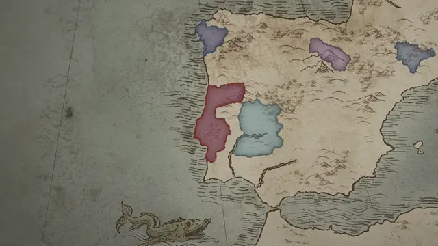 Emir Adanis's realm on the start's map