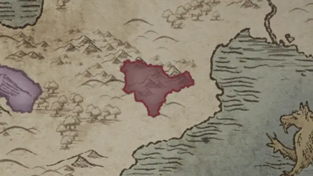 Guifré the Hairy's realm on the start's map