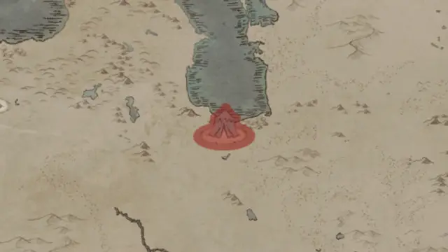 Hasan Sabbah's realm on the start's map