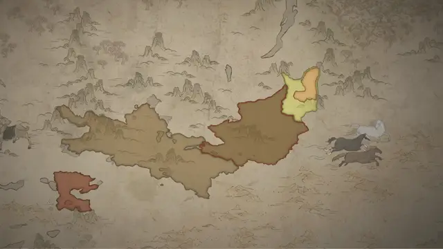 High Chieftain Togrul's realm on the start's map