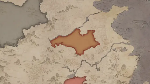 Intendant Túdān Xíxiǎn's realm on the start's map
