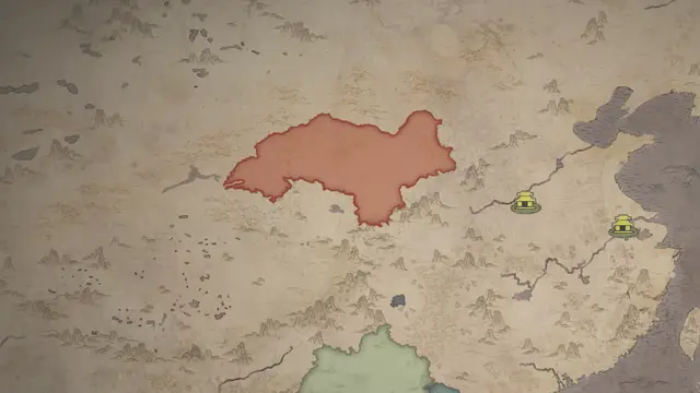 Lady Liáng Luòyáo's realm on the start's map