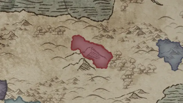 Lubb Muzez's realm on the start's map