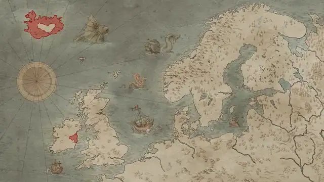 Where the Norse culture is on 1066.9.15, 5 counties