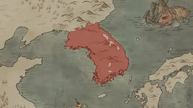 Eung-ryeom Kim's realm on 867.1.1 — Silla, 63 counties