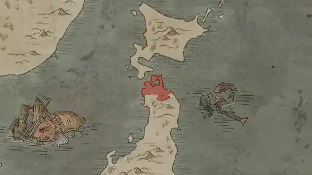 Hidehisa's realm on 1178.10.1 — Tsugaru, 1 county