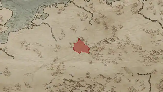Ludwig the Younger's realm on 867.1.1 — East Franconia, 4 counties