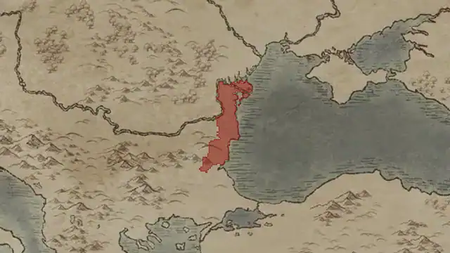 Michael's realm on 1178.10.1 — Aytos, 3 counties