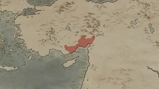 Prince Roupen of Cilicia's realm on 1178.10.1 — Cilicia, 3 counties