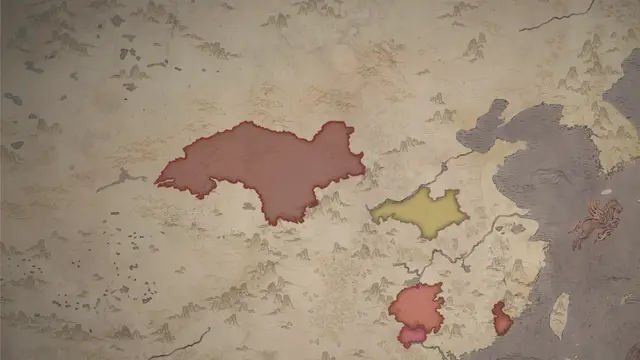 Nínglìng Ngwemi Renxiao's realm on the start's map