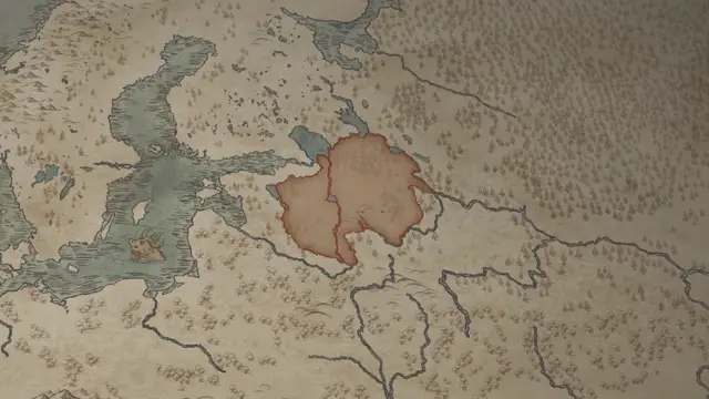 Rurik Rurikid's realm on the start's map