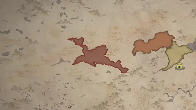 Wáng Zhāng Huáishèn's realm on the start's map