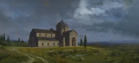 Flamboyant Grand Cathedral, orthodox grand cathedral style