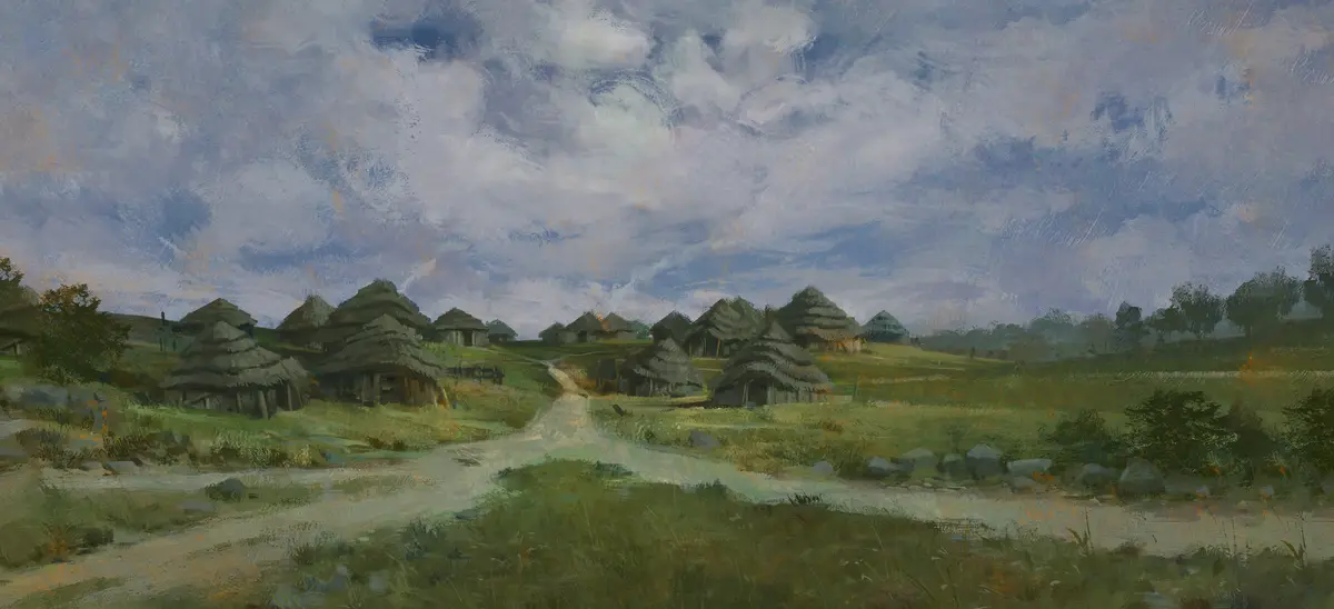 Tribe, the game's painting