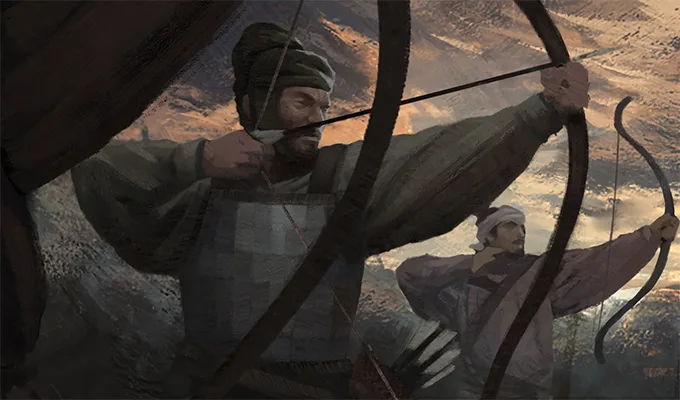 Gakgung Archers, the game's illustration