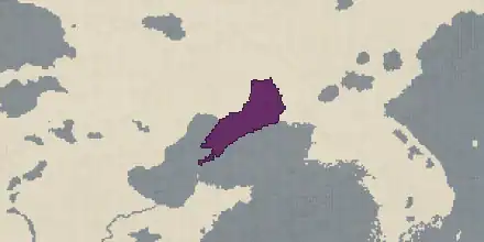 The 3 counties of Balhae culture on the 1066 map