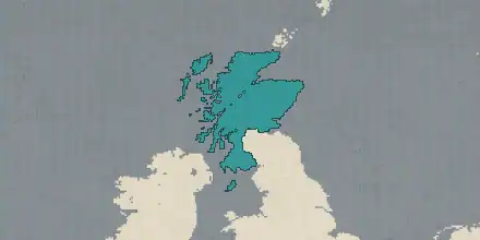 The 20 counties of Gaelic culture on the 1066 map