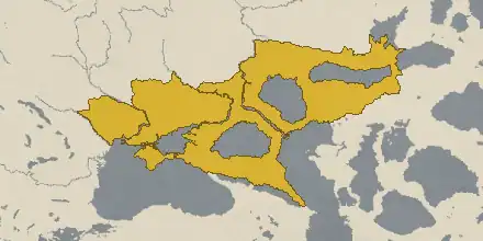 The de jure land of Khazaria